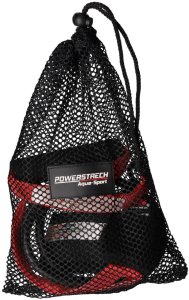 AQUA-SPORT POWERSTRECH DRYLAND SET RED RESISTANCE GUMA DO ĆWICZEŃ NA LĄD Z UCHWYTEM I PASKIEM NA KOSTKI AS32080 11