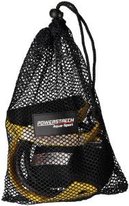 AQUA-SPORT POWERSTRECH DRYLAND SET YELLOW RESISTANCE GUMA DO ĆWICZEŃ NA LĄD Z UCHWYTEM I PASKIEM NA KOSTKI AS32080 11