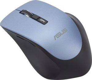 Mysz Asus Optyczna mysz bezprzewodowa z interfejsem USB szara niebieska WT425 90XB0280-BMU0Q0 2