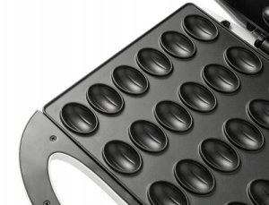 Opiekacz Do Orzeszków Ciastek Forma 24Szt Powłoka Non-Stick 1600W Przepisy 6