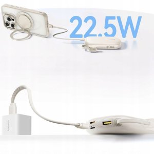 Powerbank Baseus EnerFill FC21 Qpow 3 Ultra 10000mAh Beżowy 7