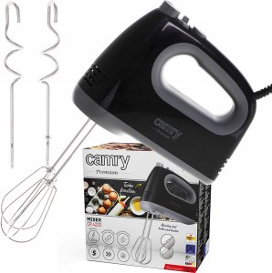 Mikser Ręczny Robot Kuchenny 750W Turbo 5 Prędkości Czarny 12