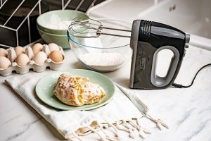 Mikser Ręczny Robot Kuchenny 750W Turbo 5 Prędkości Czarny 9