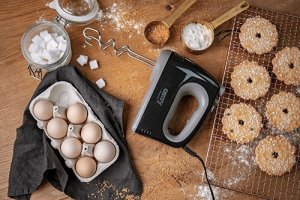 Mikser Ręczny Robot Kuchenny 750W Turbo 5 Prędkości Czarny 10