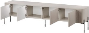Szafka RTV VERA 190x40x50 kaszmir mat 4