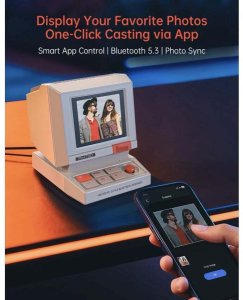 Głośnik Divoom MiniToo - white - Retro Pixel Bluetooth Speaker 2