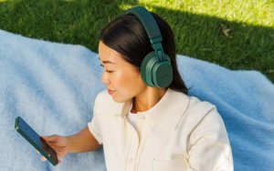 Słuchawki Fairphone Fairbuds XL Zestaw słuchawkowy Bezprzewodowy Opaska na głowę Połączenia/muzyka USB Type-C Bluetooth Zielony 9