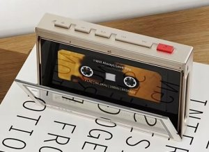 FiiO SK-M21C Retro Case - titanium gold - Dedykowane etui dla odtwarzacza M21 11