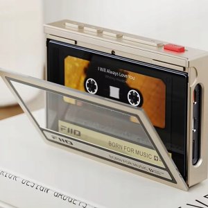 FiiO SK-M21C Retro Case - titanium gold - Dedykowane etui dla odtwarzacza M21 9