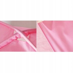 Namiot domek ogrodowy z podłogą dla dziewczynek różowy 600-25 7