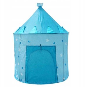 Namiot zamek pałac gwiazdki serduszka okrągły z podłogą dla dzieci 600-31 10