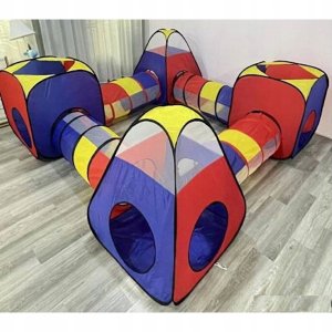 Namiot 8w1 dla dzieci z tunelami plac zabaw domki do domu i ogrodu ZP0032 2