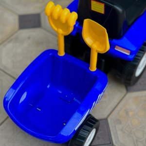 Jeżdzik traktor z przyczepą dla dzieci dźwięki Z220N 7