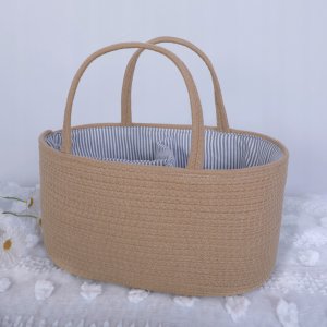 LUXMA Organizer na pieluszki dla mamy torba na akcesoria niemowlaka brązowa 3