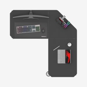 Biurko Huzaro Huzaro Hero 7.3 Czarne 8