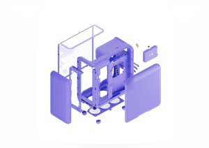 Obudowa Hyte X50 Taro Milk (CS-HYTE-X50G-TM) 4