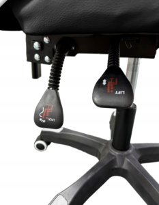 Fotel Mebel Elite Fotel biurowy gamingowy biało-czarny z poduszkami 8