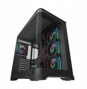 AQIRYS Obudowa do komputera EUROPA black 3