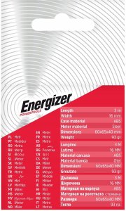 Miarka Energizer – 3 m 5