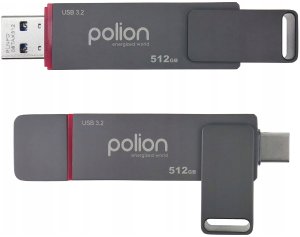 Pendrive 512GB USB-C USB-A ultra szybki 530/500 MB/s odczyt/zapis 8