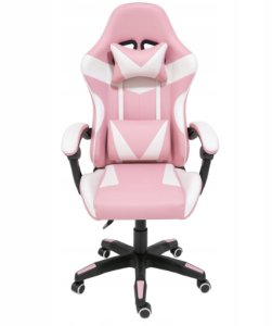 Fotel kontrast KG109 Różowo-biały (KONT_5907368782942) 9