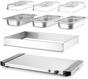 Duralex Podgrzewacz elektryczny płyta grzewcza do potraw 3x GN 1/3 400 W 7