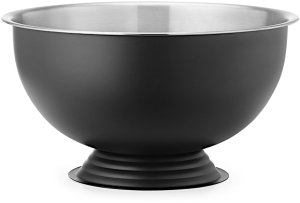 Bar Up Misa do szampana ponczu stalowa 13 l śr. 393x214 mm - czarna 2