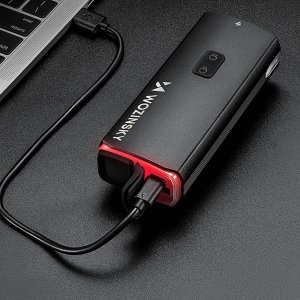 Wozinsky Lampka rowerowa przednia z kablem USB-C 3000 lm - czarna 7