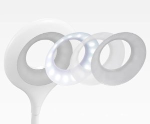 Lampka biurkowa Wozinsky Mini lampka bezprzewodowa LED do czytania z klipsem kablem USB-C 80lm - biała 6