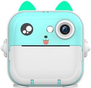 Drukarka etykiet Wozinsky Mini drukarka termiczna WDT-02 z aparatem kamerą dla dzieci - niebieska Mini drukarka termiczna WDT-02 z aparatem kamerą dla dzieci - niebieska 4