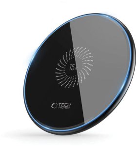 Ładowarka Alogy Ładowarka indukcyjna bezprzewodowa 15W - czarna 4