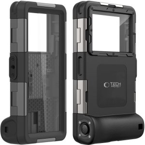 4kom.pl Etui do nurkowania na smartfony 4.7-6.7'' IPX8 do 15 m - czarny 4