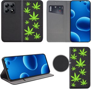 Etui do Xiaomi 14T MAGNET WZORY CASE + SZKŁO 9H 3