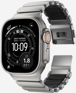 Nomad Tytanowa bransoleta do Apple Watch 49mm z FKM Stratos Band 5