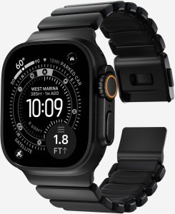 Nomad Stratos Band Black Titanium Black FKM AW 45/46/49mm 5