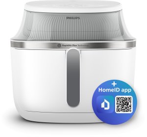 Frytkownica beztłuszczowa Philips 3000 podgrzewacz powietrza biały 1700W 6.2l NA331/10 (8720389064562) 5