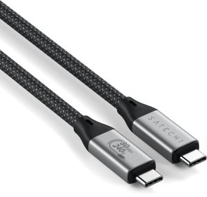 Kabel USB USB-C - USB-C 1.2 m Czarno-srebrny (ST-YU4120K) 4