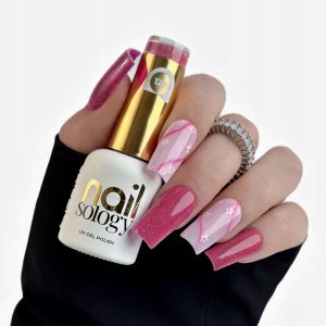 Realac CLAVIER_Nailsology Gel Polish hybrydowy lakier 127 Super Violet 8ml 6