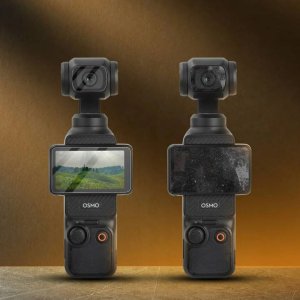 OSŁONA EKRANU + OBIEKTYWU ANTYREFLEKSYJNA FOLIA OCHRONNA ZE SZKŁA HARTOWANEGO DO DJI OSMO POCKET 3 5