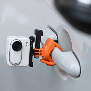 ELASTYCZNA OPASKA SILIKONOWA DO KAMERY ACTION 5 PRO 4/3 GOPRO 13 INSTA360 (CZARNA) 13