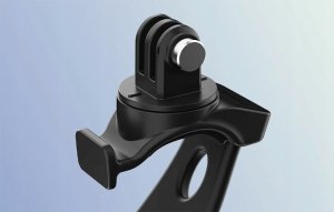 ELASTYCZNA OPASKA SILIKONOWA DO KAMERY ACTION 5 PRO 4/3 GOPRO 13 INSTA360 (CZARNA) 4