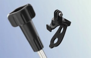 ELASTYCZNA OPASKA SILIKONOWA DO KAMERY ACTION 5 PRO 4/3 GOPRO 13 INSTA360 (CZARNA) 5