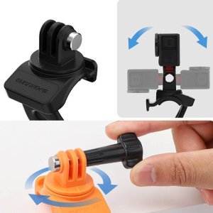 ELASTYCZNA OPASKA SILIKONOWA DO KAMERY ACTION 5 PRO 4/3 GOPRO 13 INSTA360 (CZARNA) 7