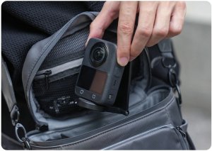 UCHWYT MAGNETYCZNY OBROTOWY GWINT 1/4" DO DJI OSMO 360 / POCKET 3 / INSTA360 GO ULTRA 12