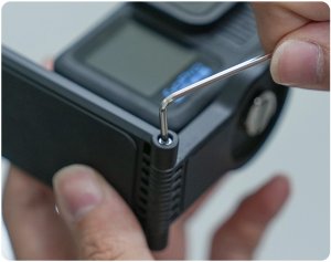 UCHWYT MAGNETYCZNY OBROTOWY GWINT 1/4" DO DJI OSMO 360 / POCKET 3 / INSTA360 GO ULTRA 13