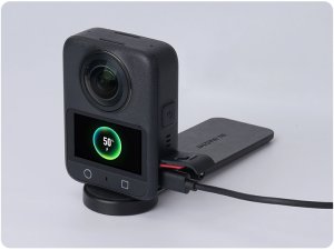 UCHWYT MAGNETYCZNY OBROTOWY GWINT 1/4" DO DJI OSMO 360 / POCKET 3 / INSTA360 GO ULTRA 8