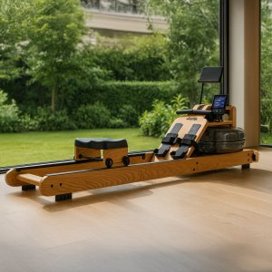 Wioślarz Virtufit WIOŚLARZ ELITE Z oporem wodnym drewniany 4