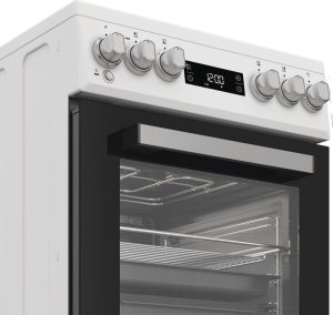 Whirlpool Cooker | Whirlpool | Hob type Vitroceramic | Oven type Electric | White | Width 50 cm | Depth 60 cm | 60 L 5