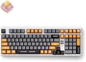 Klawiatura MCHOSE UT98 x Unbox Therapy Outemu Silent Peach V3 (HW-UT98-4) 2