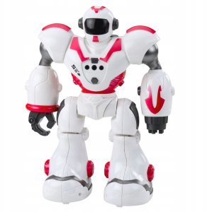 Robot Interaktywny Zdalnie Sterowany RC 16 Funkcji Światła Dźwięki Różowy 2